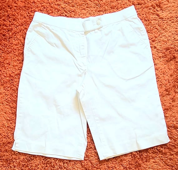 Coldwater Creek White Color Shorts 