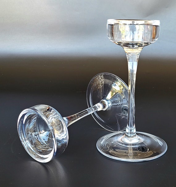 アメリカン ヴィンテージ キャンドルホルダー ２脚組、鉄ガラス工芸、レア アメリカン ヴィンテージ キャンドルホルダー 2脚組、鉄ガラス