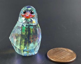 Vintage - Lovlots Sealife “johnny the Penguin” Crystal Figurine