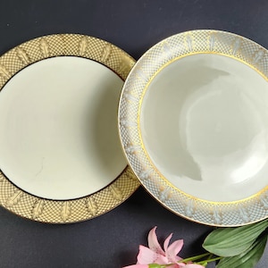 Vintage - Seltmann Widen Bavaria - Salad Plates - Mix & Match - Pair