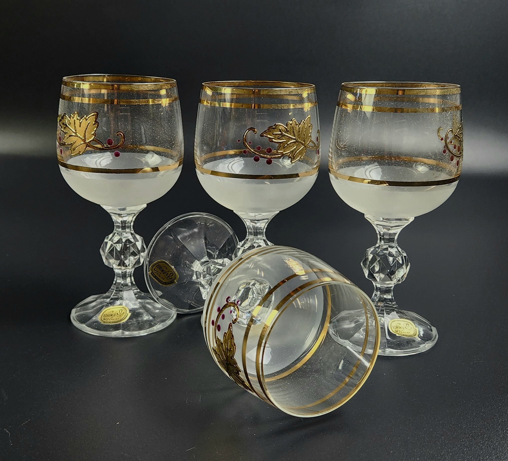 【未使用品】BOHEMIA Crystal デキャンタとグラスセット ボヘミアングラス デキャンタとワイングラス6個セット - メルカリ