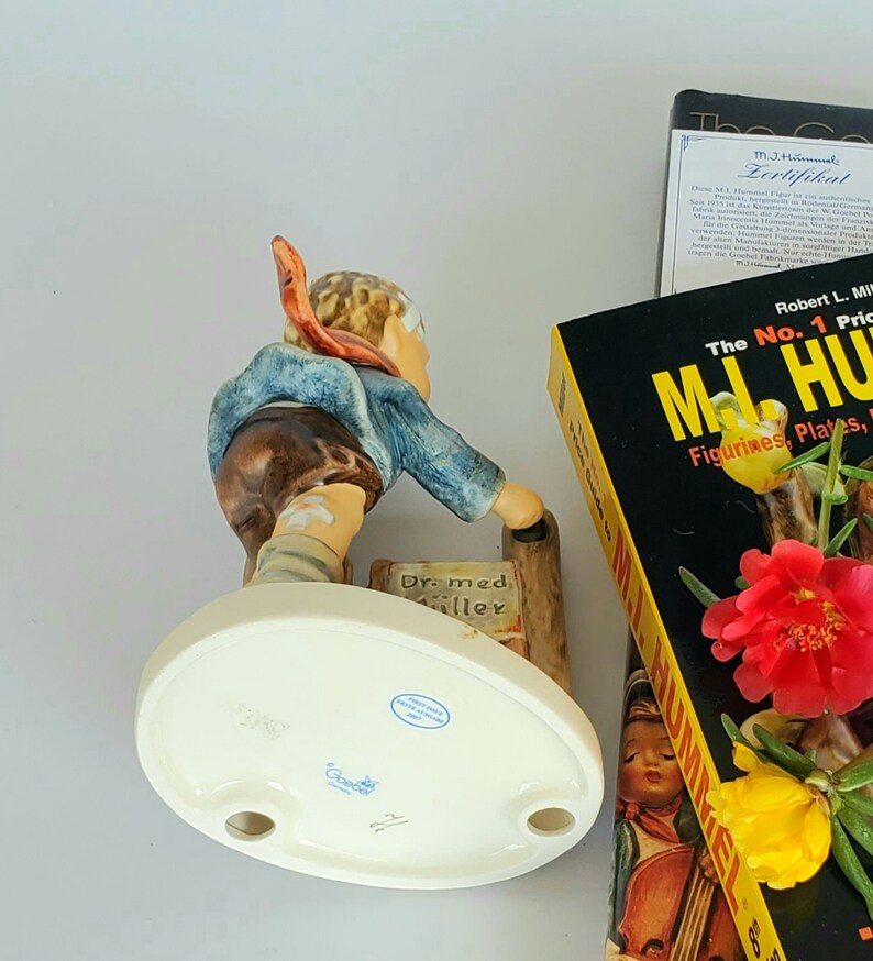 An Emergency. TMK 8 Number 436 Hummel Figurine