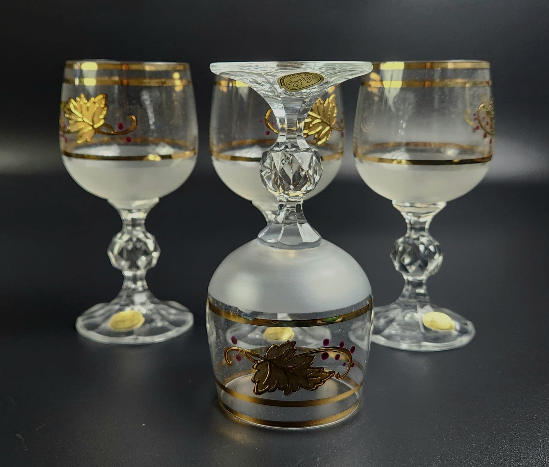 Bohemia Glass デキャンタとグラスセット ヴィンテージ - ワイングラス＆デキャンタセット - BOC47 by