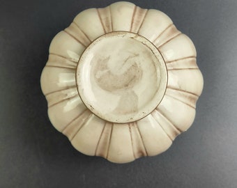 ヴィンテージ - マジョリカ手描き - 陶器の花瓶 - イタリア製 - 高さ4