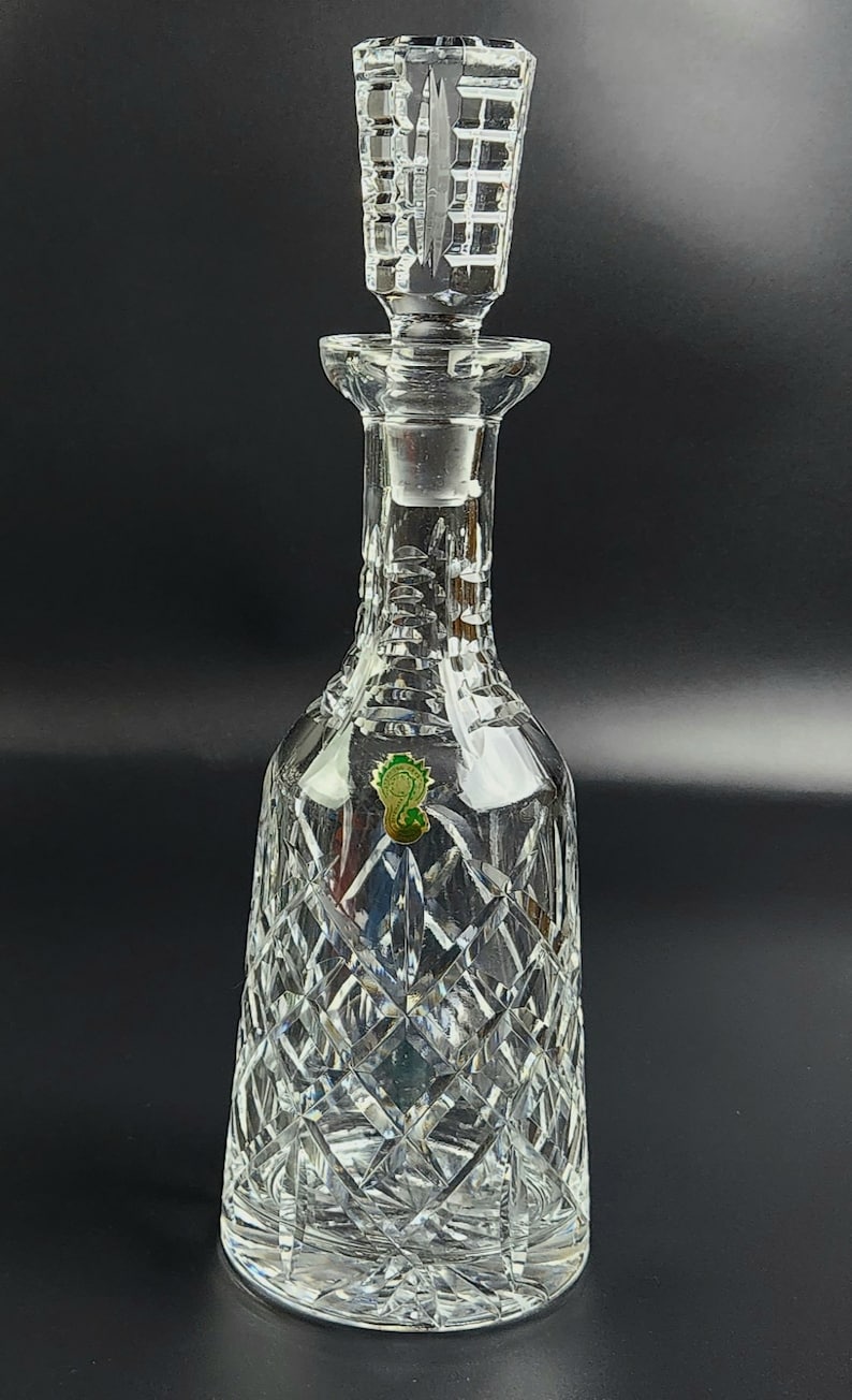Vintage Wine Decanter & Stopper Lismore by WATERFORD CRYSTAL Etsy