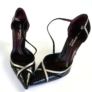 Vintage Via Spiga - Women&#39;s Pumps - Size 8.5 M - 4&quot; Heels - Italy