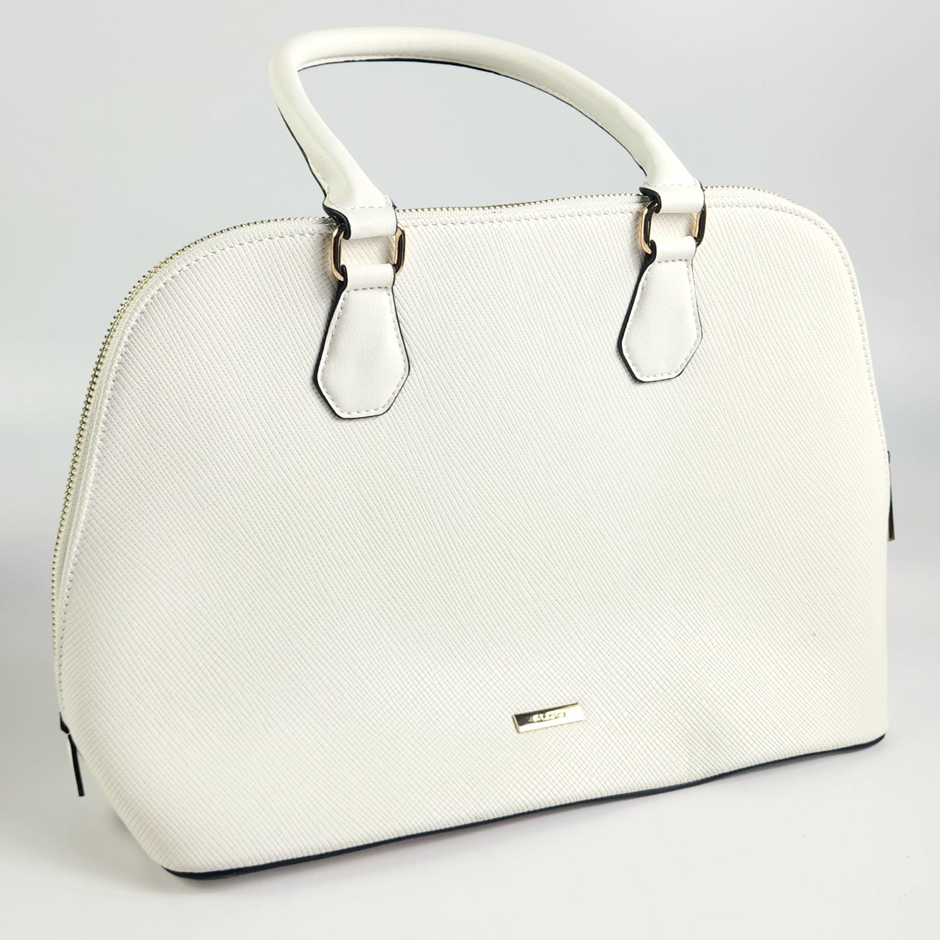 ALDO - New Without Tags - White With Black Strips - Hand 