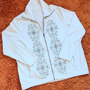 Women&#39;s- Chico&#39;s Cardigan- Off-White Color - Size L