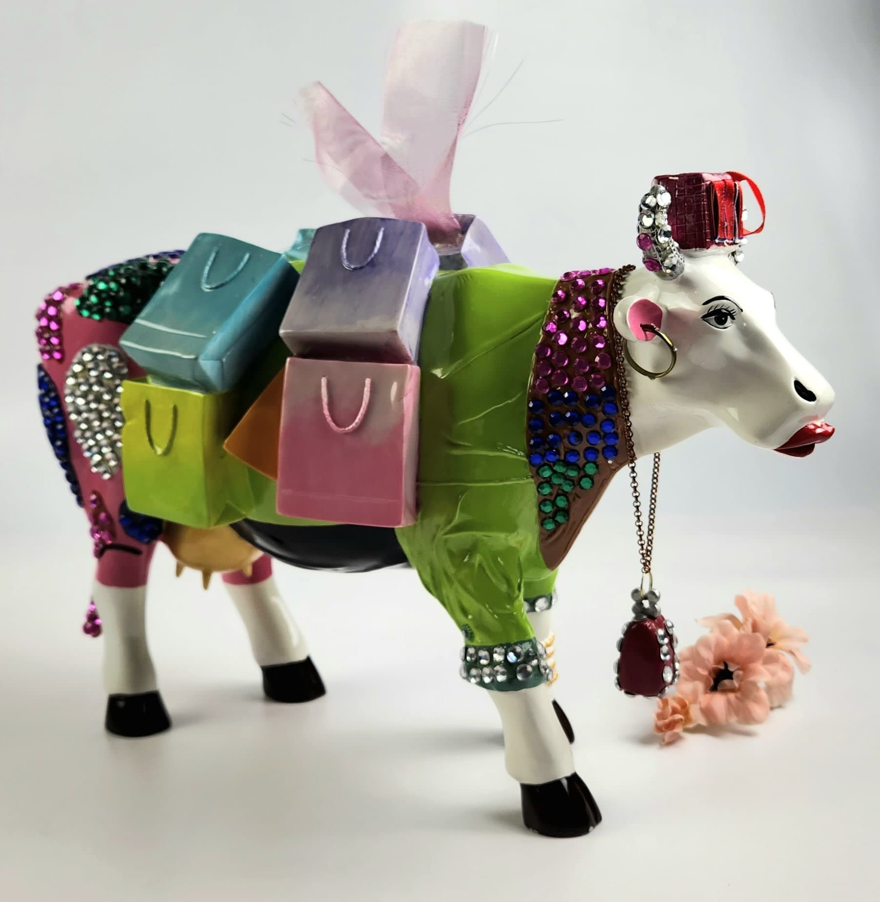 Cowparade Cow Miss Moolevard on the Boulevard - 9.5