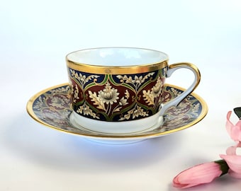 Vintage - Flat Cup & Saucer Set - Tabriz  - CHRISTIAN DIOR