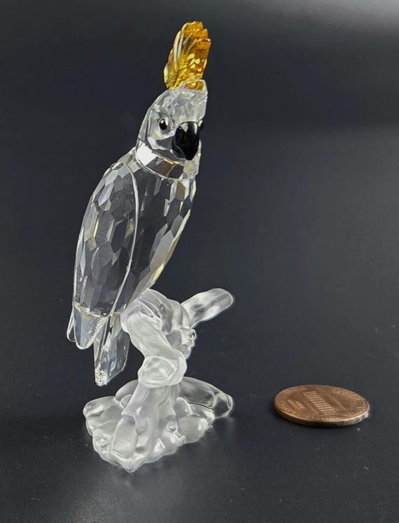 Vintage – Cockatoo – Feathered Beauties by Swarovski – No Box - Etsy