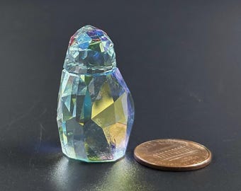 Vintage - Lovlots Sealife “johnny the Penguin” Crystal Figurine