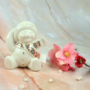 Vintage- Snowman- Lenox China Jewels Collection - Made in USA