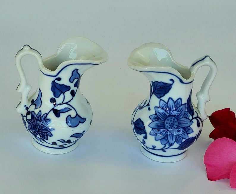 Vintage - Set of 2 - Signed - Delft - Mini Pitchers - Art Decor ...