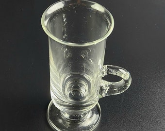 Vintage - Verre à café irlandais en cristal Darlington - Simple - 5 7/8" de haut