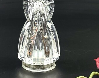 ヴィンテージ - ガラスの天使の置物 - クリア - Etsy 日本