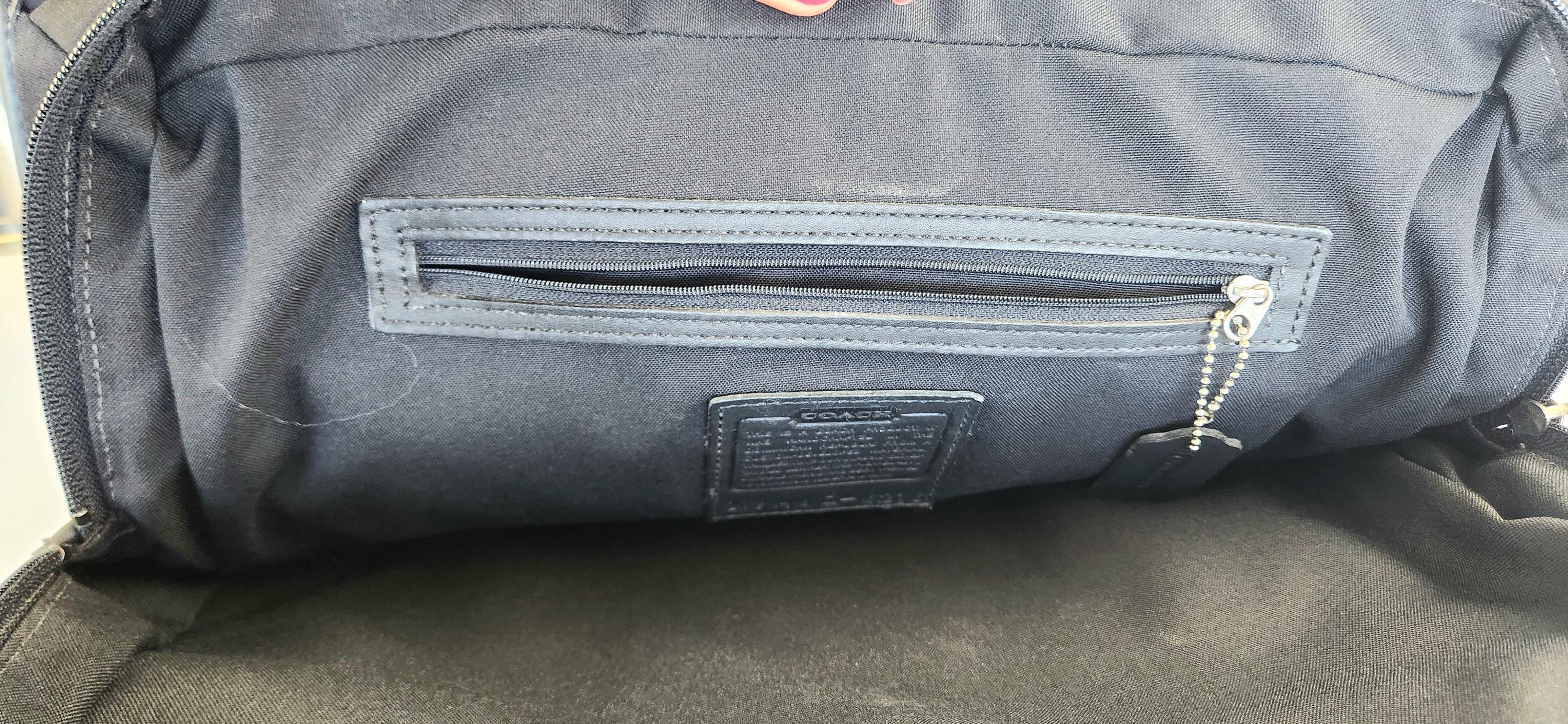 Vintage - COACH - Laptop Bag - No. H-8, Z-6216 - Black - Etsy