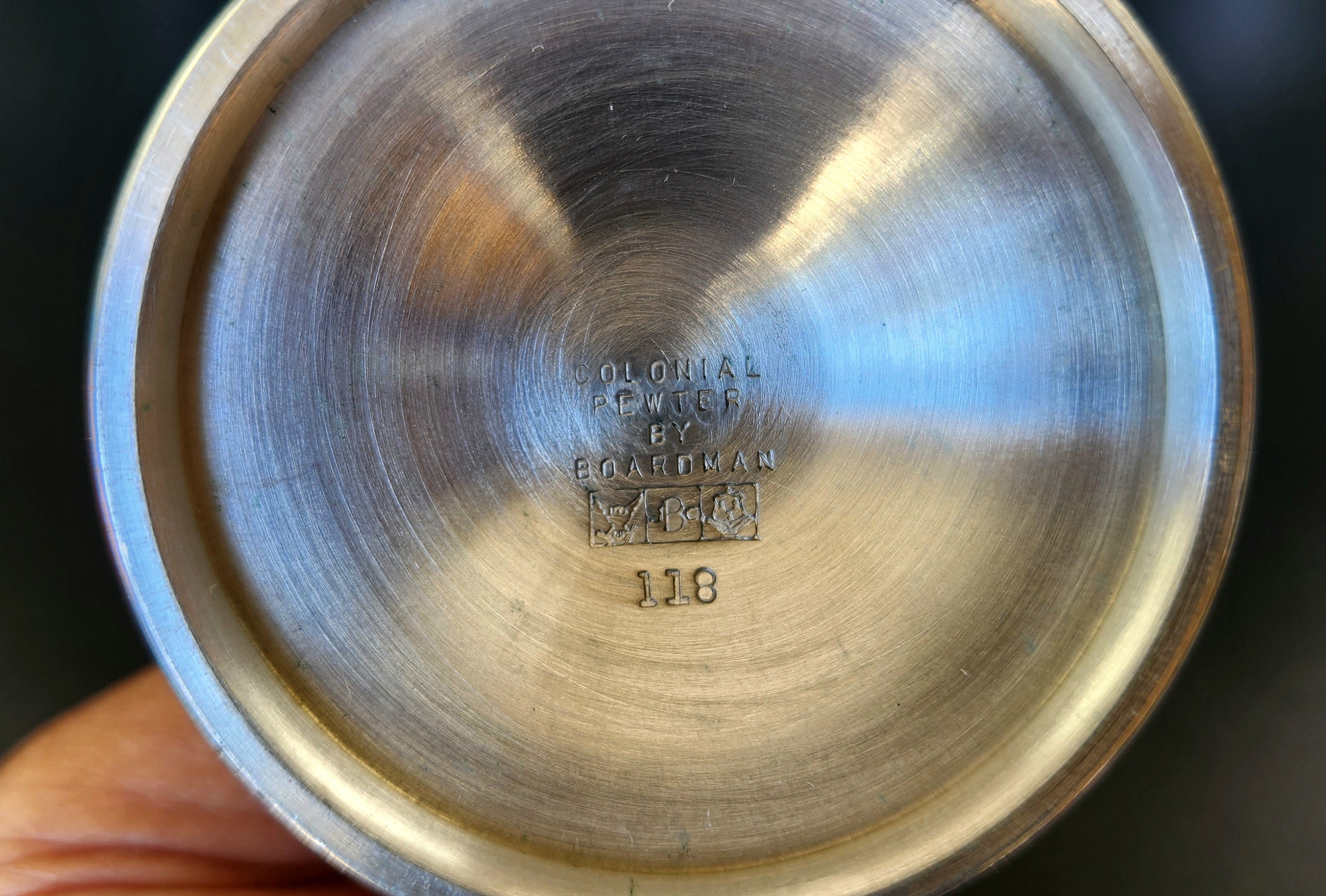 Vintage Colonial Pewter by Boardman Cordial Glasses Set of Etsy