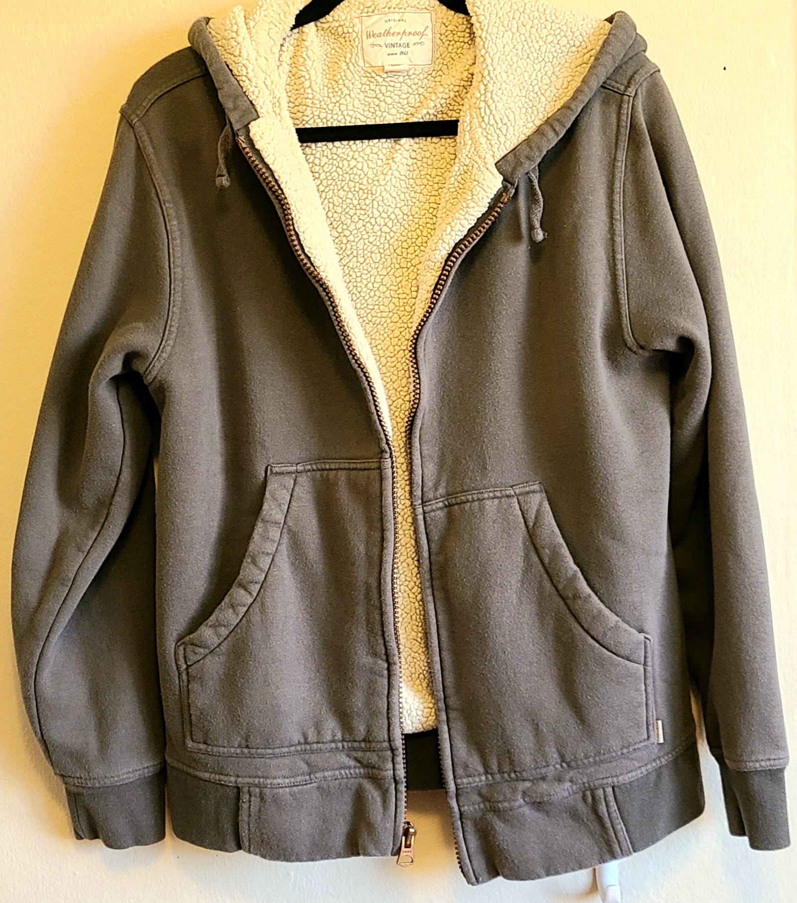 Vintage Original Weatherproof Fleece-lined Hoodie Sweatshirt - Etsy  Singapore