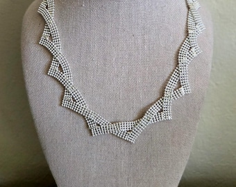 Collana vintage M&S in argento – 40 cm di lunghezza