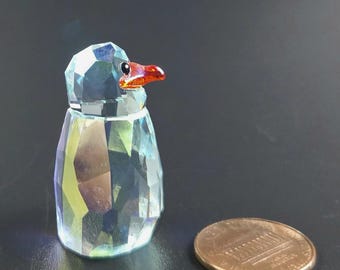 Vintage - Lovlots Sealife “johnny the Penguin” Crystal Figurine