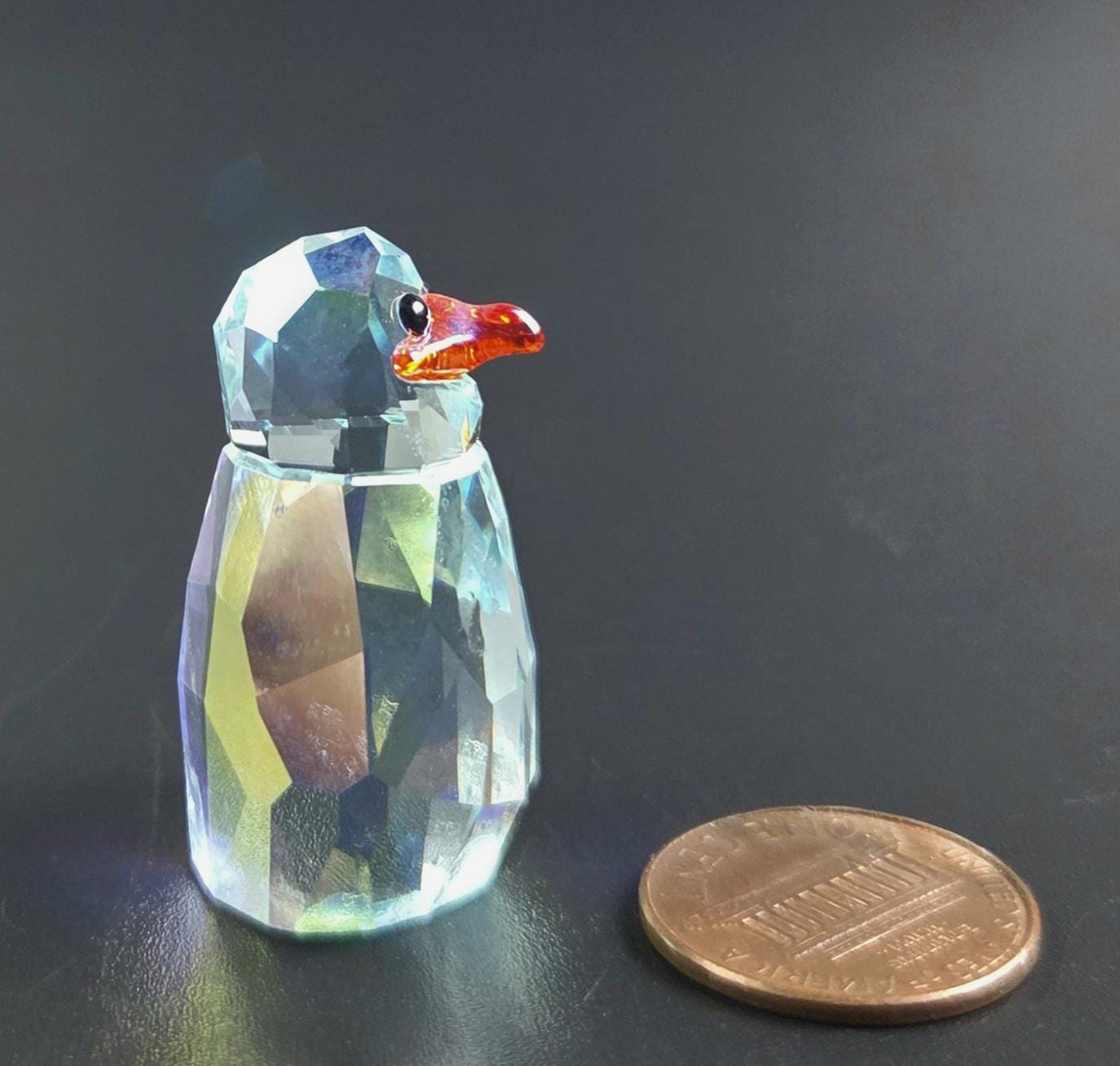 置物 Swarovski Sealife Jack&Johnny Vintage - Lovlots Sealife “johnny the Penguin” Crystal Figurine