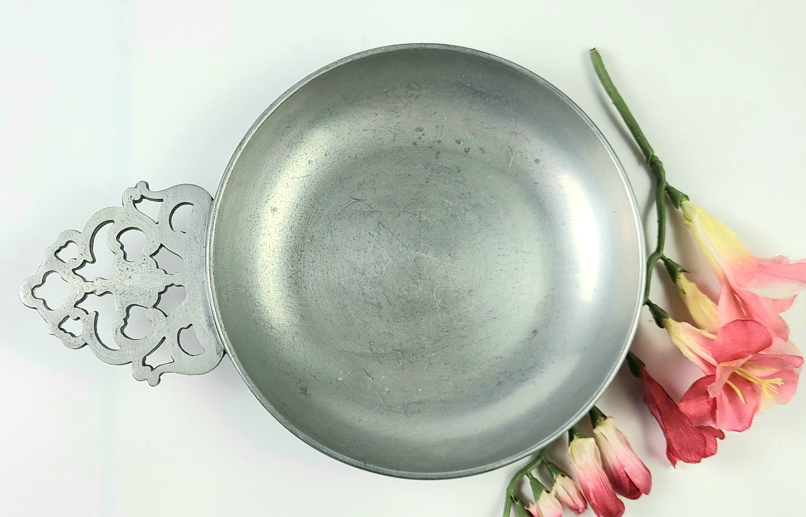 Vintage STEDE Pewter Porringer Bowl 6 Diameter Etsy UK