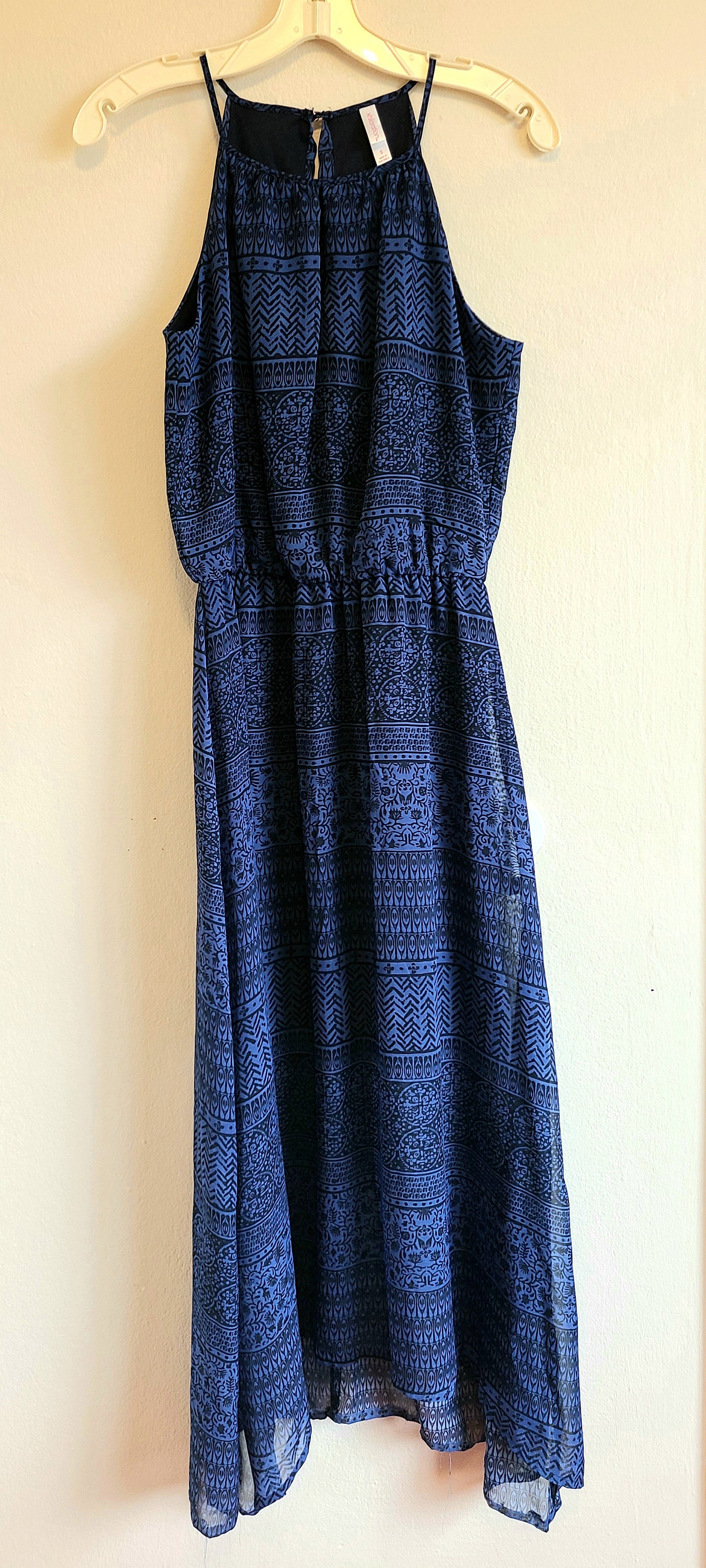 chinese dress ladies Chyna Light Blue Cowl-Neck Maxi Dress With Bow Strap – Club L London
