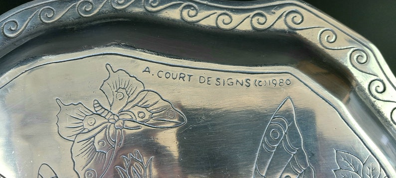 Arthur Court Designs Butterfly Tray - Thumbnail 5