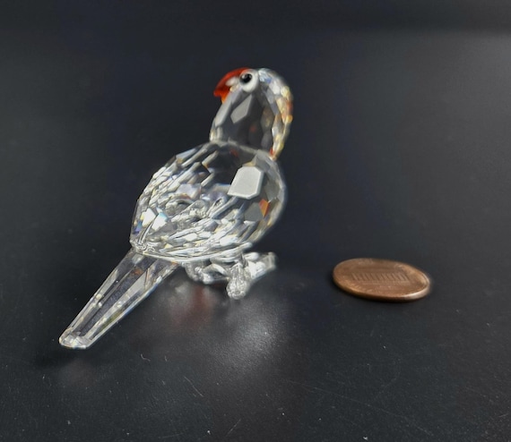 Vintage - Parrot - No Box Feathered Beauties by Swarovski - Etsy