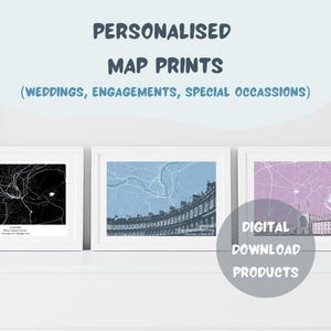 Impresión personalizada de silueta de mapa del horizonte: boda, compromiso, graduación, cumpleaños, vacaciones, viaje, aniversario (producto de descarga digital)