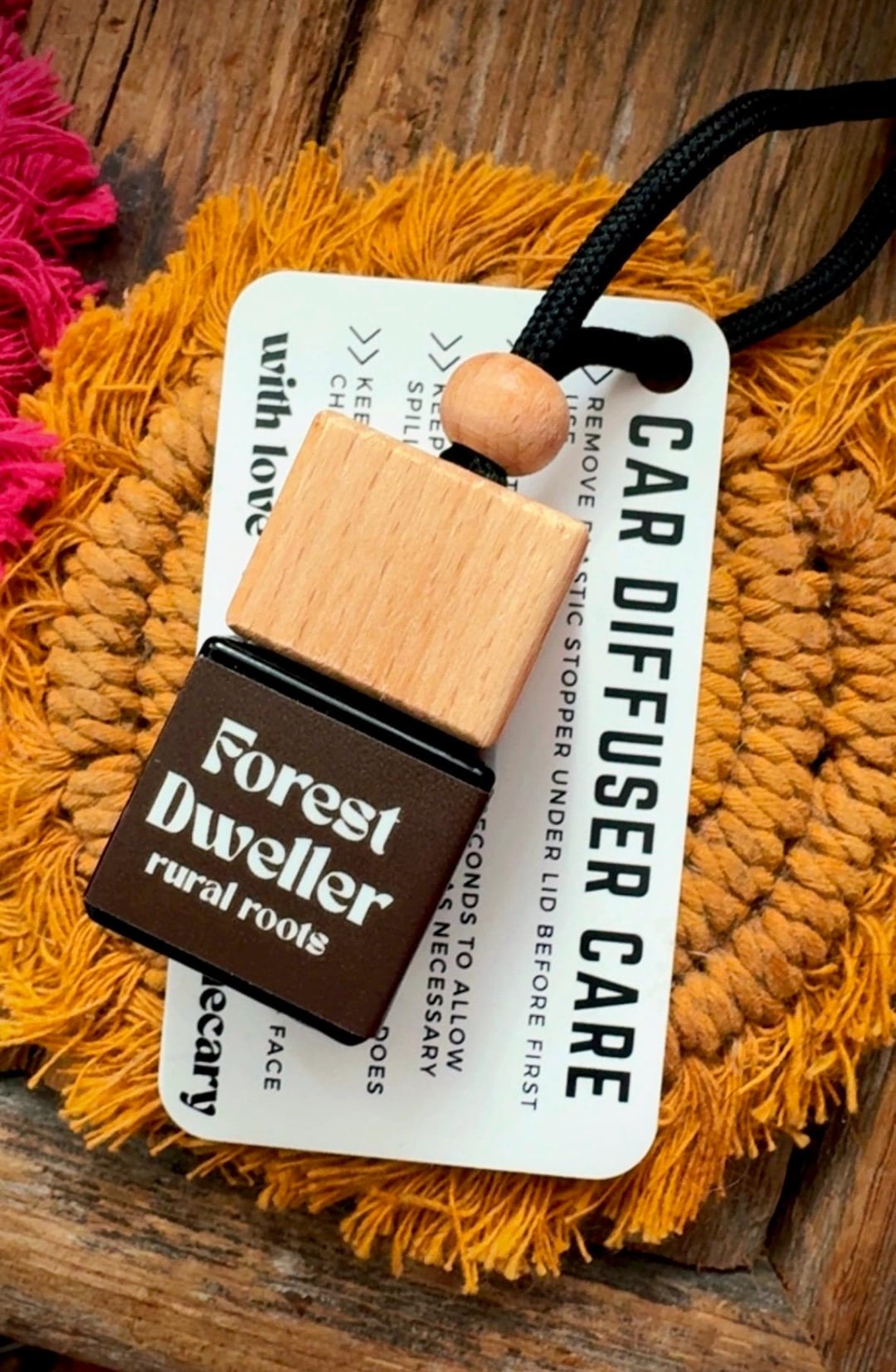 Forest Dweller Car Diffuser: Pine, Cognac and a Bit of Wild Romance
