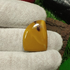 Jaspe mookaita, jaspe mookaita natural, jaspe amarillo, jaspe natural, piedra preciosa, piedra preciosa natural, cabujón, fabricación de joyas, 26 x 20 x 5 mm, 22,65 ct, 180