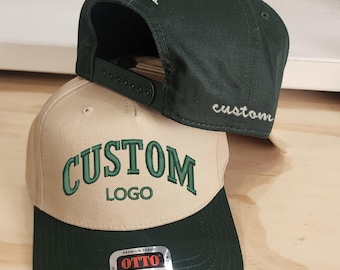 Custom Embroidered OTTO Baseball Cap: Personalized Baseball Hat, Business Logo,