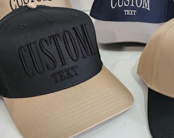 Custom Embroidered OTTO Baseball Cap: Personalized Dad Hat