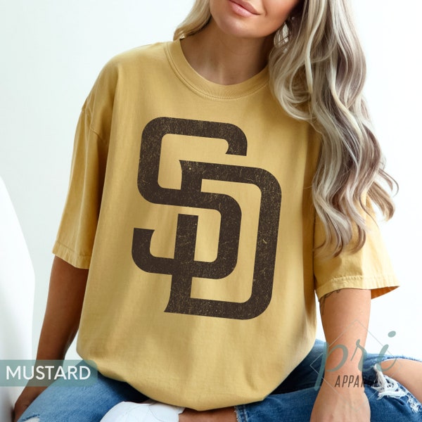 Comfort Colors Distressed San Diego Baseball Shirt, Baseball Mama Tee, Baseball Sweatshirt Father's Day Gift, Unisex Trending Game Day Shirt