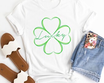 Lucky Clover St Patrick's Day Unisex T-Shirt
