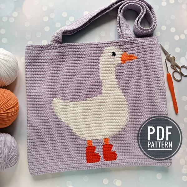 Crochet Goose Bag Pattern Etsy