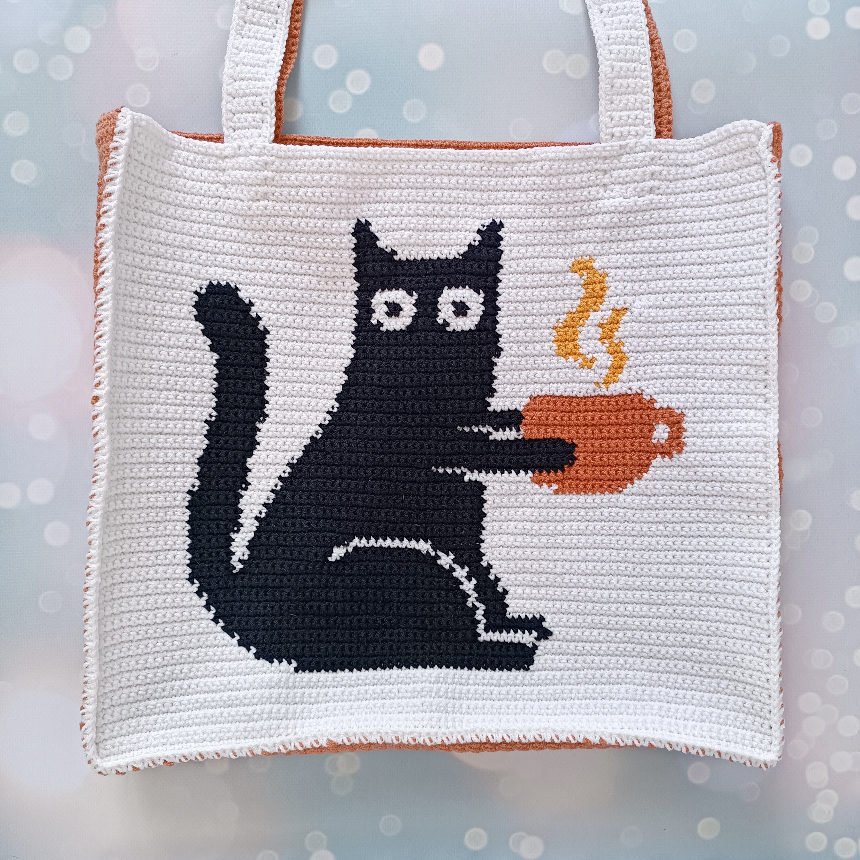 Crochet Bag Pattern Crochet Tote Bag Pattern Crochet Black Etsy Canada