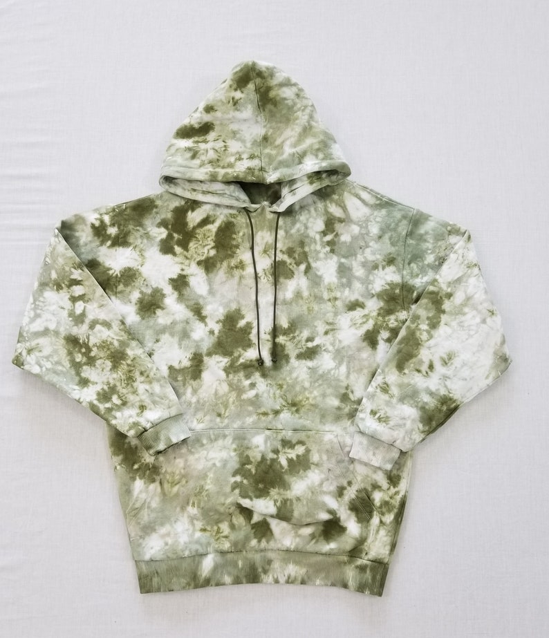 Camo tie dye oversized tie dye hoodie Asos S | Etsy