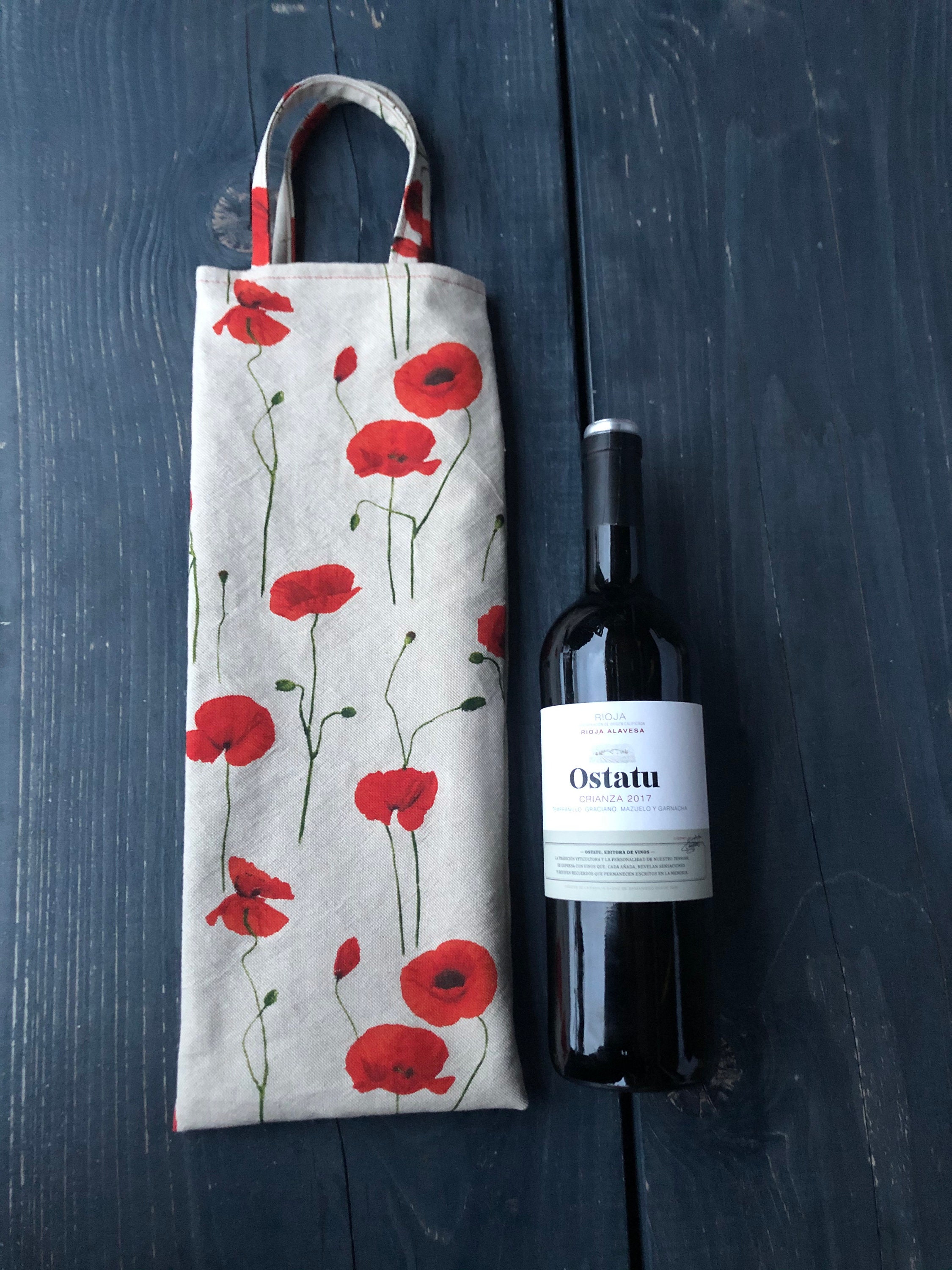 Reusable Gift Bag for Wine Lovers with Wine Glass Charms Etsy