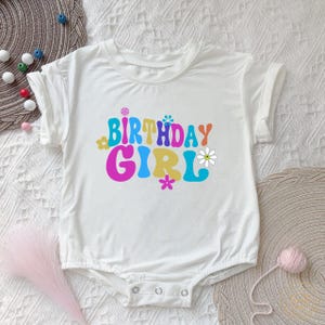 Birthday Girl Bubble Romper Baby Bubble Romper,Birthday Girl Outfit,Birthday T-Shirt Bubble Romper,Baby Bodysuit,Baby Girl Birthday Gift