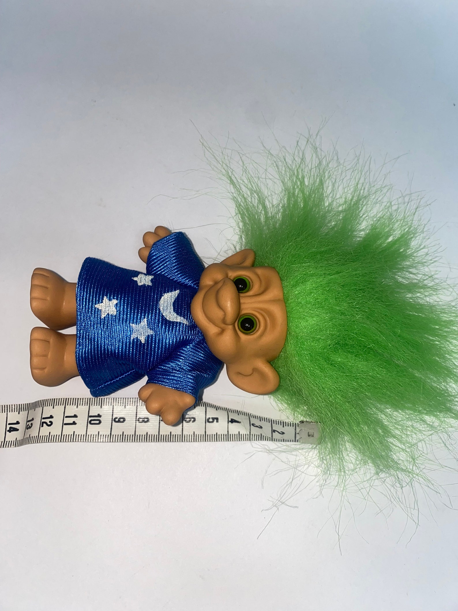 Vintage Russ Forest Troll Doll Green Hair - Etsy
