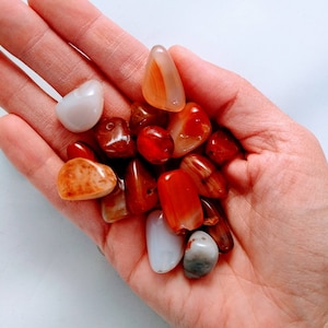 Large Carnelian Nugget Beads