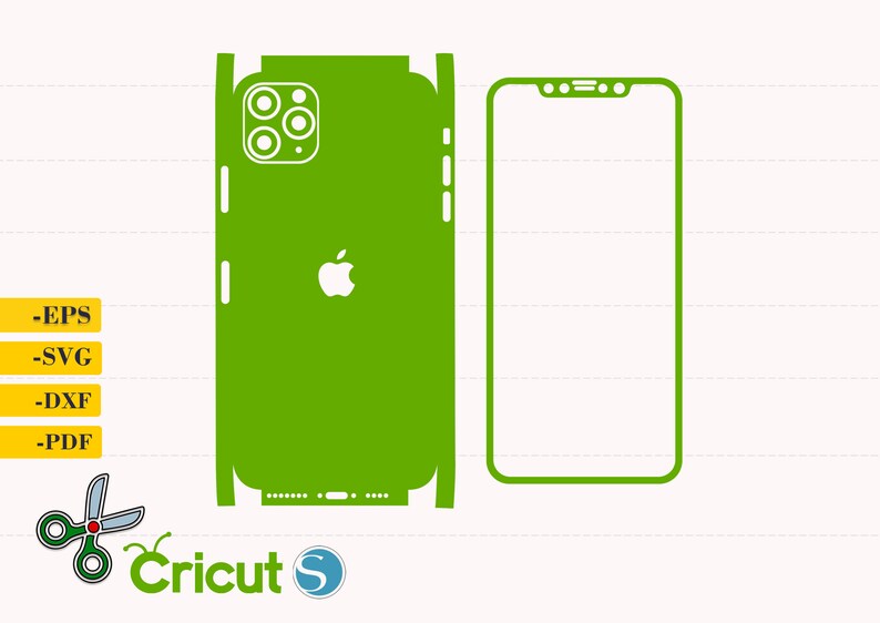 Download Apple iPhone 11 pro max skin cut template vector cut file ...