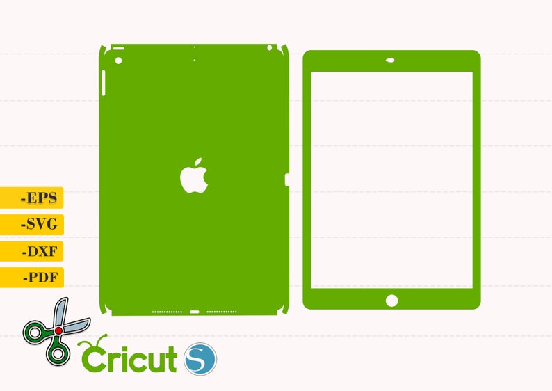 Download Apple iPad 10.2 7Th Gen 2019 skin svg cut template vector ...