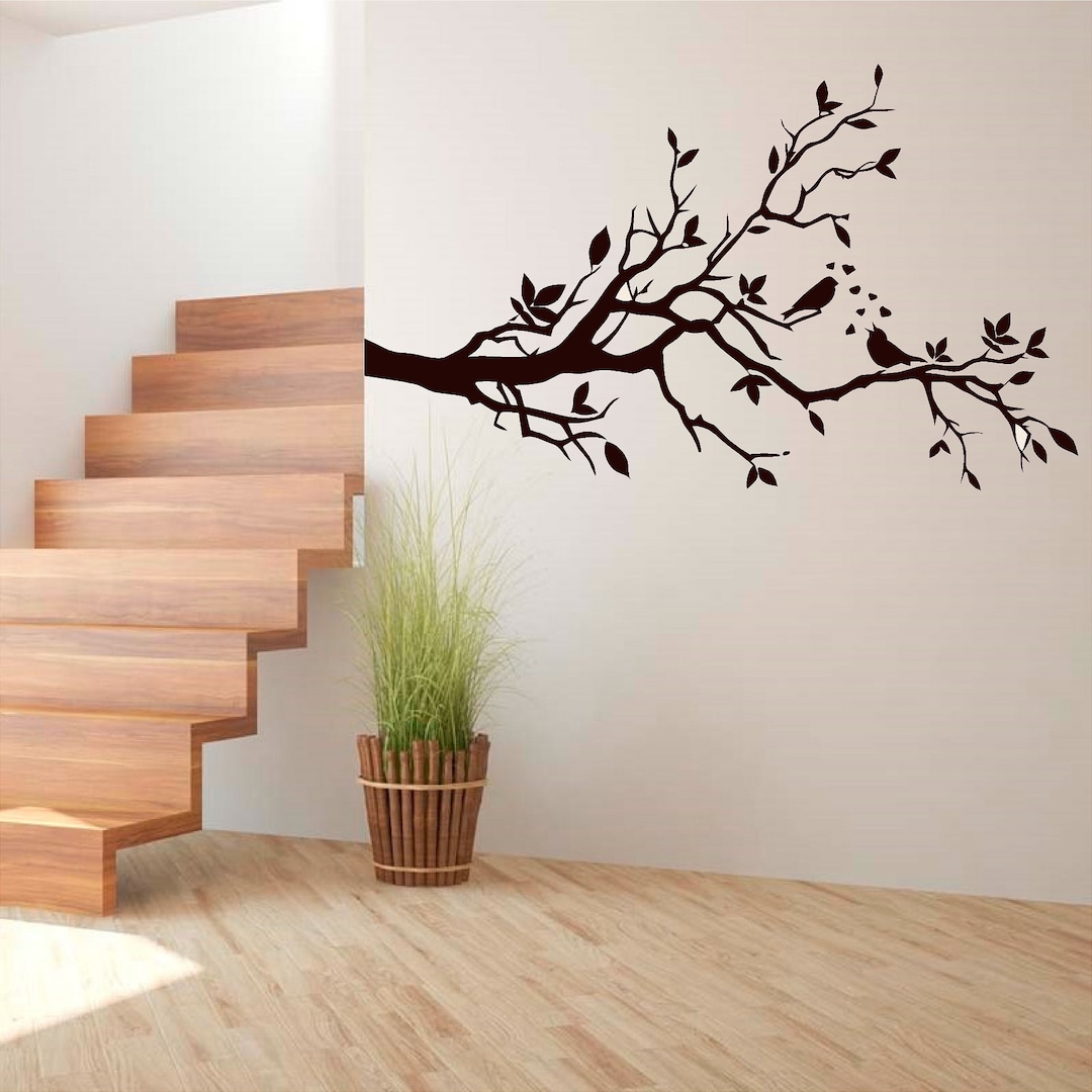 Photo inspiration: Picture Idea: Birds On A Branch Vinyl Wall Art Decal Sticker Transfer