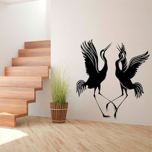 Dancing Stalks Vinyl Wall Art, Decal, Sticker, Transfer, Mural, Decor, Rent Friendly, Interior, Exterior, Full Wall Removable, - 0064