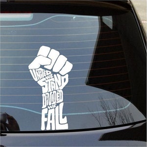 BLM  , 5 Size&#39;s Bumper sticker, Decal, transfer, Cut not printed, Easy to apply, Car Decal, No Background - 0097