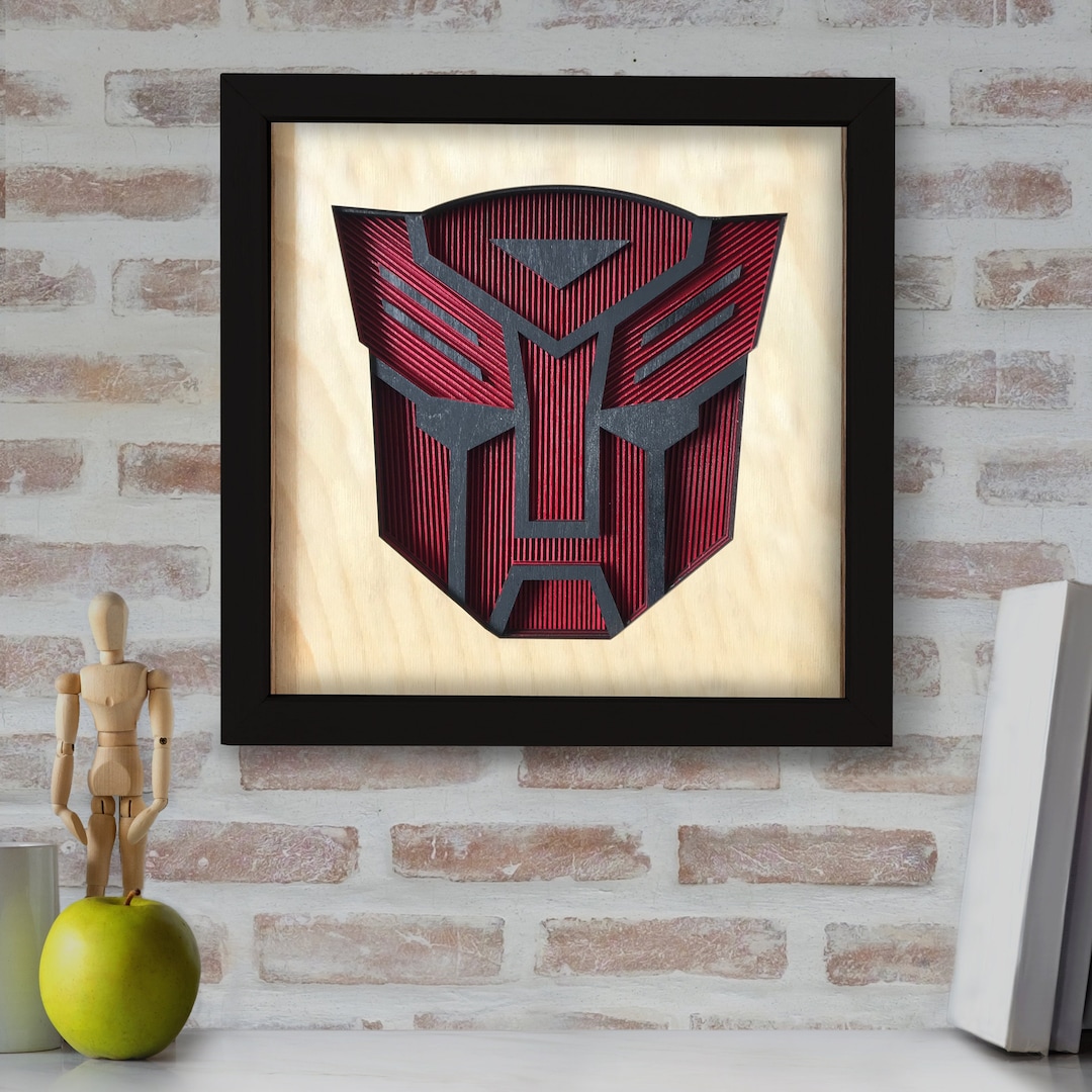 Autobots Framed Wood Art - Etsy